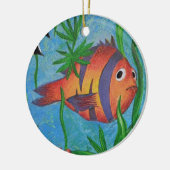 Ornement En Céramique vie aquatique (Gauche)