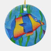 Ornement En Céramique vie aquatique (Dos)