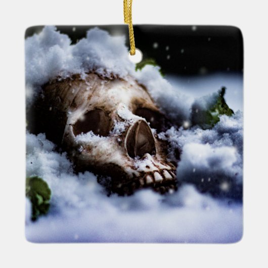 Ornement En Céramique Vie d'hiver IV (Devant)