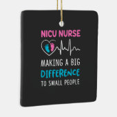 Ornement En Céramique Vie infirmière | Nicu Nurse (Droite)