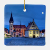 Ornement En Céramique Vieille place dans Bardejov, Slovaquie, HDR (Dos)