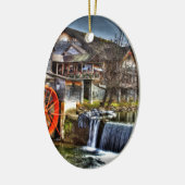 Ornement En Céramique Vieux moulin (Gauche)