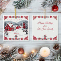 Village scandinave nordique