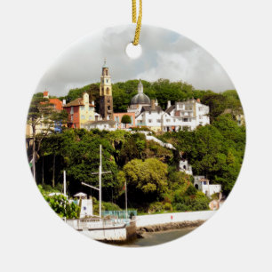 ORNEMENT EN CÉRAMIQUE VILLAGES DE WALES