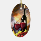 Ornement En Céramique Vin avant et après (Droite)