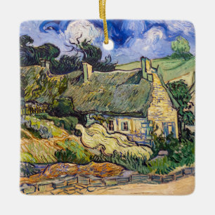 Ornement En Céramique Vincent Van Gogh - Chaumières à Cordeville