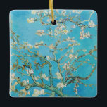 Ornement En Céramique Vincent van Gogh - Fleur d'amandes<br><div class="desc">Almond Blossom / Branches with Almond Blossom - Vincent van Gogh,  Oil on Canvas,  1890</div>