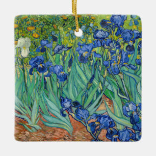 Ornement En Céramique Vincent Van Gogh - Iris