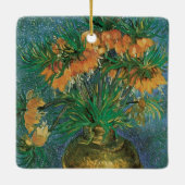 Ornement En Céramique Vincent van Gogh - Les amitiés dans un vase en cui (Dos)