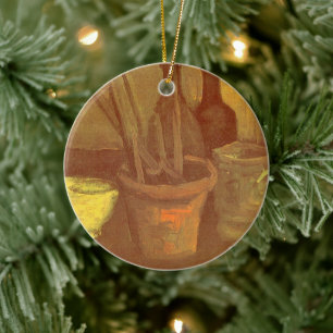 Ornement En Céramique Vincent van Gogh - Peintures pour la vie morte en 