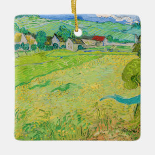 Ornement En Céramique Vincent van Gogh - Vue de Vessenots près d'Auvers