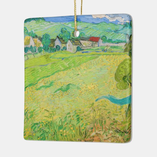 Ornement En Céramique Vincent van Gogh - Vue des Vessenots près d'Auvers (Gauche)