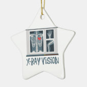 Ornement En Céramique Vision de rayon X (Gauche)