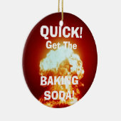 Ornement En Céramique Vite, obtenez le BICARBONATE DE SOUDE ! (Droite)