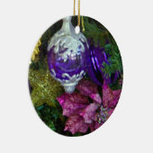 Ornement En Céramique voeux de Noël_ (Droite)