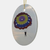 Ornement En Céramique Voler avec un parasail (Gauche)