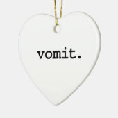 Ornement En Céramique vomi (Gauche)