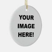 Ornement En Céramique Votre image ici (Droite)