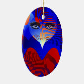 Ornement En Céramique Vous aimez_ (Droite)