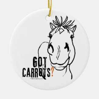 Ornement En Céramique Vous avez des carottes ?