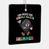 Ornement En Céramique Vous Faites Chimmer Toute La Classe Super Retro (Droite)