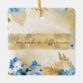 Ornement En Céramique Vous faites une différence (Devant)