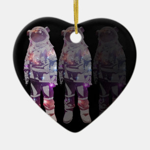 Ornement En Céramique Voyageur Galactique