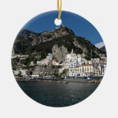 Ornement En Céramique Vue d'Amalfi, mer (Devant)