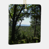Ornement En Céramique Vue estivale du parc national de l'Acadie (Droite)