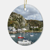 ORNEMENT EN CÉRAMIQUE VUES DES ALLES (Gauche)