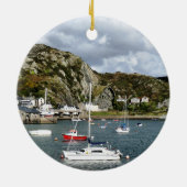 ORNEMENT EN CÉRAMIQUE VUES DES ALLES (Dos)