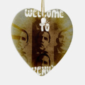 Ornement En Céramique Welcome (Droite)