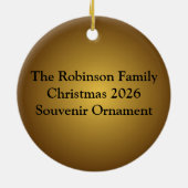 Ornement En Céramique When the Coffee's Ready (Dos)