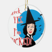 Ornement En Céramique Wicked Witch (Gauche)