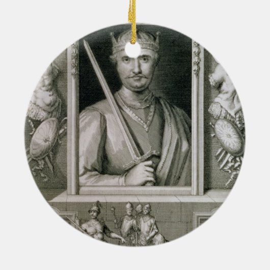 Ornement En Céramique William I les 1027-87) rois d'Angleterre de (Dos)