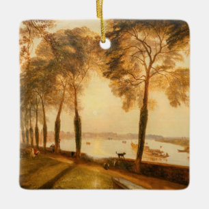 Ornement En Céramique William Turner - Terrasse de Mortlake