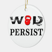 Ornement En Céramique WOD persistent (Gauche)