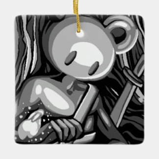 Ornement En Céramique Woodbear 