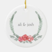 Ornement En Céramique Woodland Jackalope (Dos)