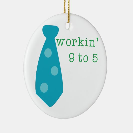 Ornement En Céramique Workin 9 5 (Droite)