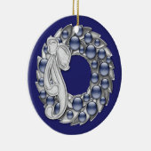 Ornement En Céramique Wreath Hanoukka (Droite)