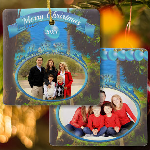 Ornement En Céramique Yelapa Famille Noël 1017