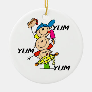 Ornement En Céramique Yum Yum été