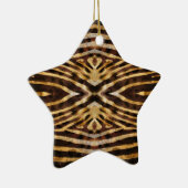 Ornement En Céramique Zebra Skin Motif (Droite)