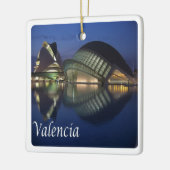 Ornement En Céramique zES100 VALENCIA panorama, Espagne, (Gauche)