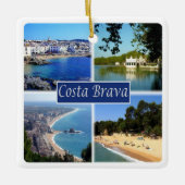 Ornement En Céramique zES153 COSTA BRAVA Espagne, (Devant)