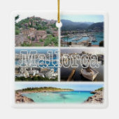 Ornement En Céramique zES163 PALMA Mallorca Deia Soller. (Dos)