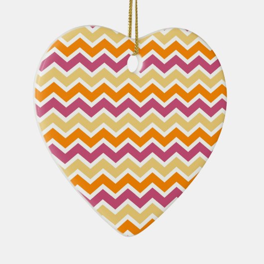 Ornement En Céramique ZigZag tribale dynamique (Droite)