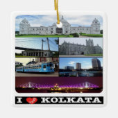 Ornement En Céramique zIN004 KOLKATA, Inde, Asie, (Devant)