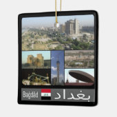 Ornement En Céramique zIQ003 BAGDAD, Irak, Moyen-Orient, Asie, (Gauche)